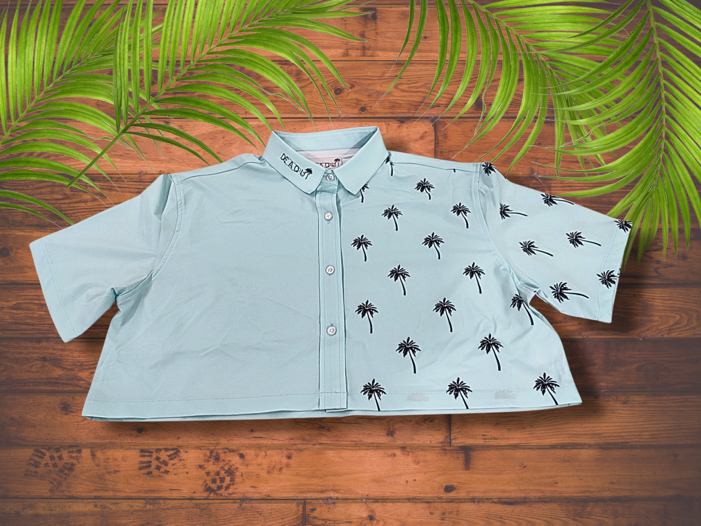 Crop Top de botones