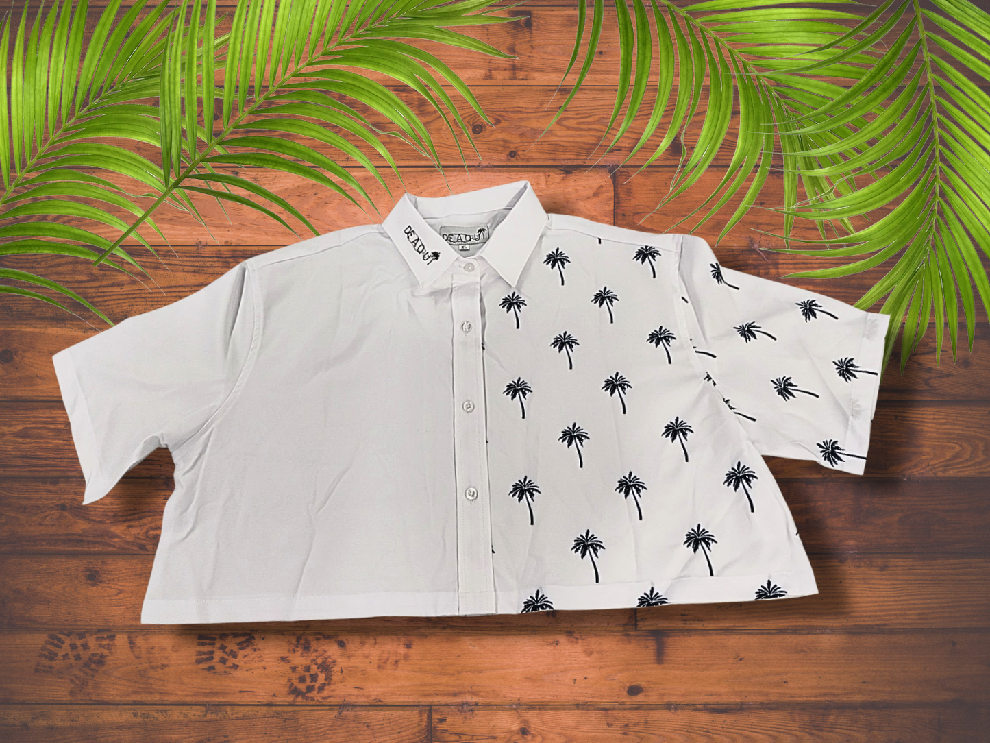 Crop Top de botones